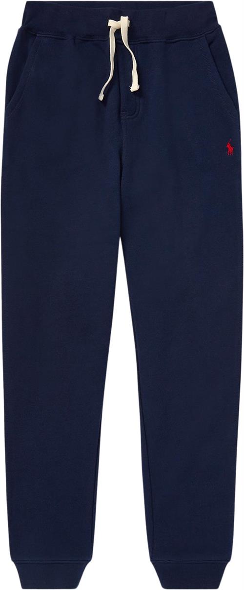 Polo Ralph Lauren Cottonblend-fleece Jogger Str L Drenge - Blå Bukser hos Magasin