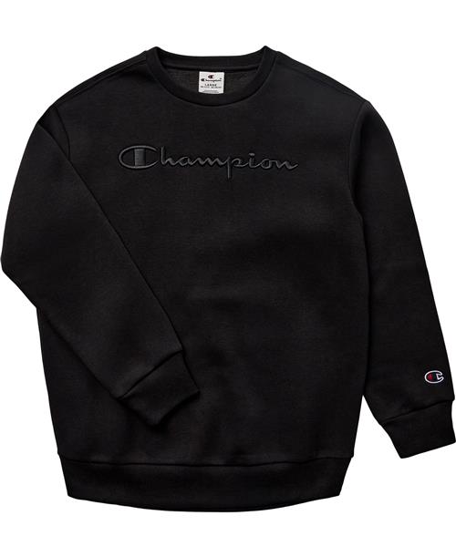 Se Champion Crewneck Sweatshirt Str XL/164/ 13-14 år - Black Beauty Sweatshirts hos Magasin ved Magasin