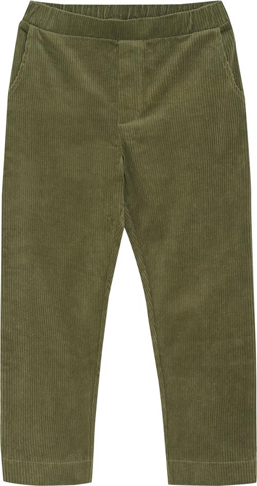 Se Huttelihut Pants Corduroy Str 128 - Deep Lichen Green Bukser hos Magasin ved Magasin