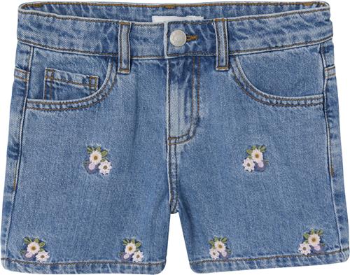 Name It Nkfbella REG DNM Shorts 3674be NOO Str 128 - Blå Shorts & Bloomers Bomuld hos Magasin