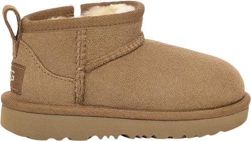 UGG T Classic Ultra Mini Chestnut Støvler Str 27.5 - hos Magasin