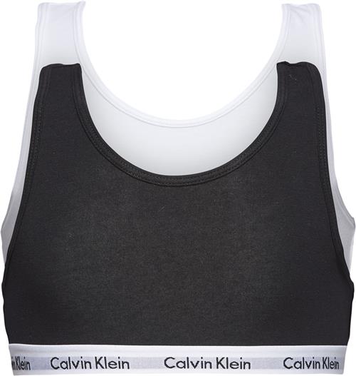 Se Calvin Klein Calvin Klein 2pack Bralette Str 4-5 år - Sort Bralette Elastan hos Magasin ved Magasin