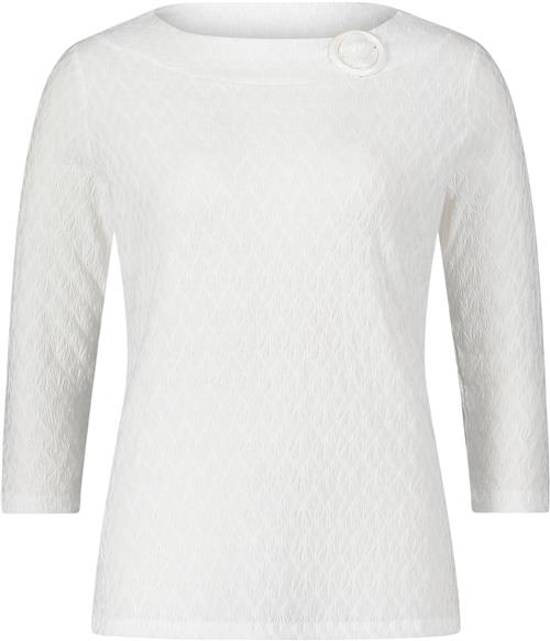 Se Betty Barclay Betty Barclay Shirt Kvinde Hvid Langærmede T-shirts Str 42 - hos Magasin ved Magasin