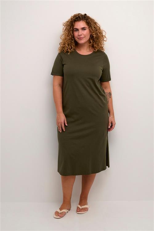 Kaffe Curve Kccaline Dress Kvinde 190414 Midi Kjoler Str L - hos Magasin