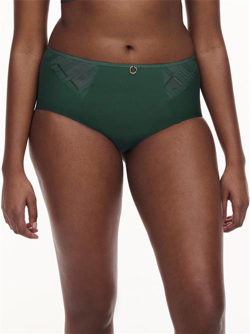 Se Chantelle Graphic Support High Waisted Support Full Brief Højtaljede Trusser Str 44 - hos Magasin ved Magasin