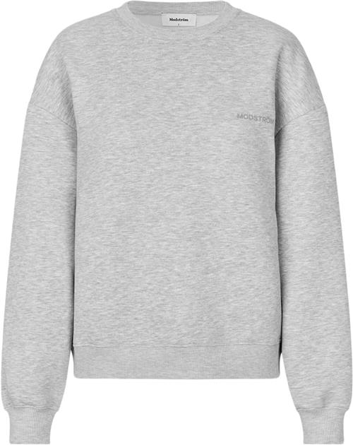 Se Modström Tiamd Sweat Kvinde Grå Sweatshirts Str XS - hos Magasin ved Magasin