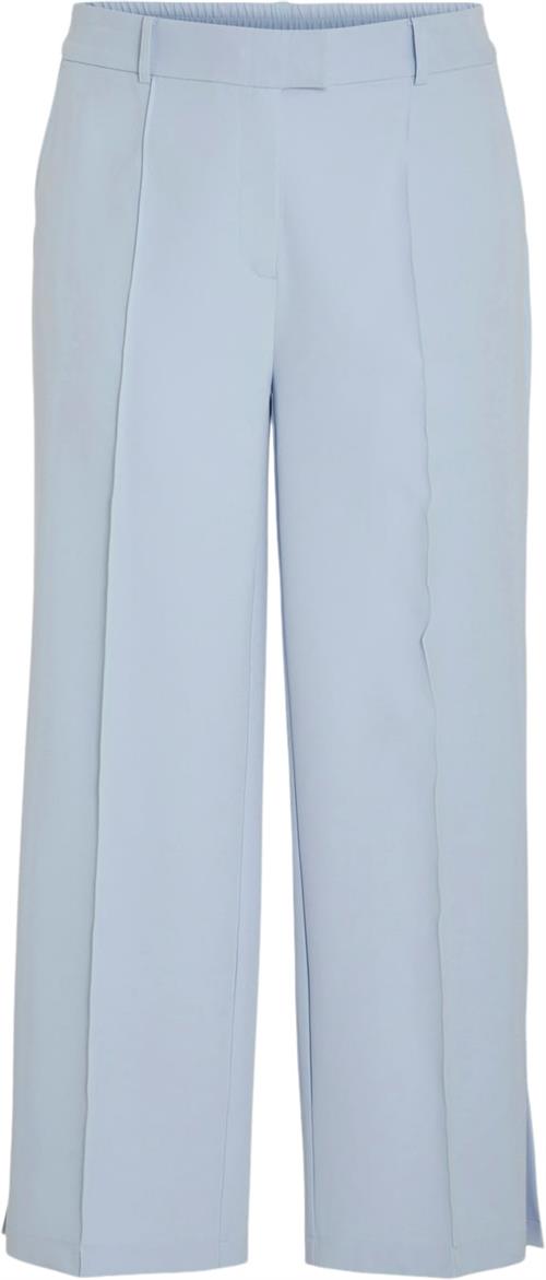 Se Evoked Vila Vistarry HW Pants/cur Kvinde Kentucky Blue Bukser Med Lige Ben Str 52 - hos Magasin ved Magasin