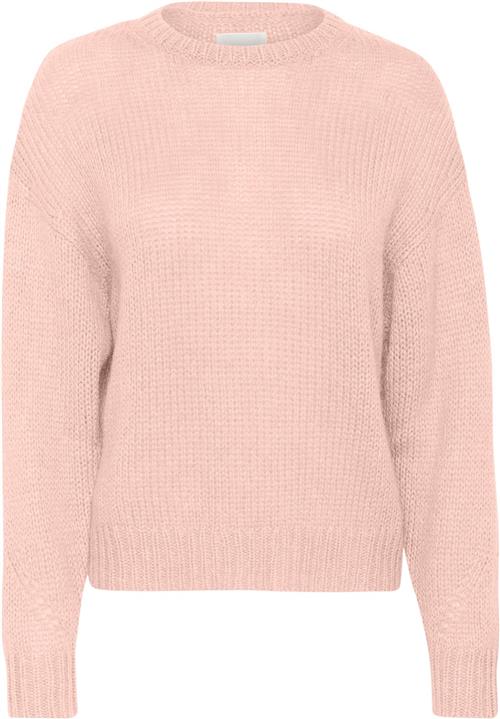 Se Part Two Lindipw PU Kvinde Silver Pink Sweaters Relaxed Fit Str M - hos Magasin ved Magasin