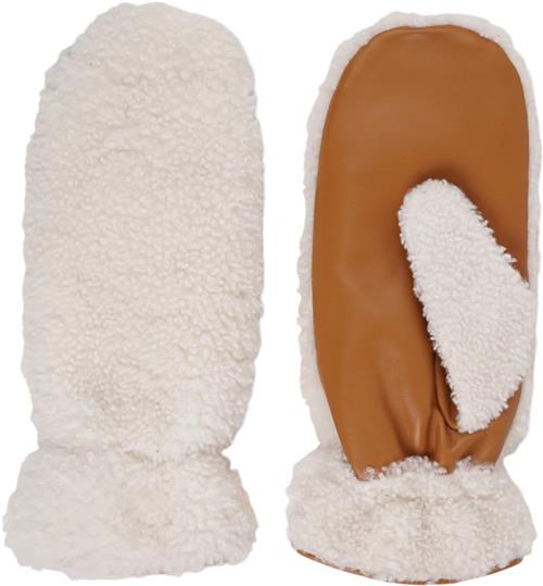 Se Lovelies Siena Shearling/ Leather Palm Mittens W/ Fleece Lining L - Vanter hos Magasin ved Magasin