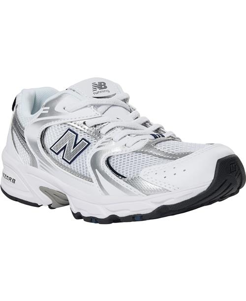 New Balance New Balance 530 Kids Bungee Lace White Sneakers Str 30 - hos Magasin