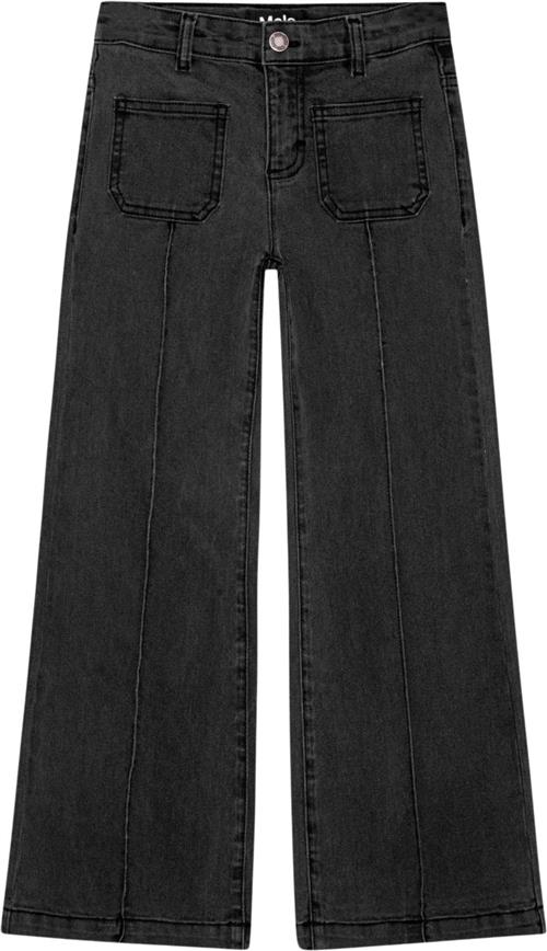 Molo Adina Str 8 år / 128 cm - Grå Jeans hos Magasin