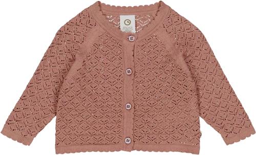 Se Müsli by Green Cotton Knit Scallop Cardigan Baby Str 98 - Daydream Cardigans Bomuld hos Magasin ved Magasin