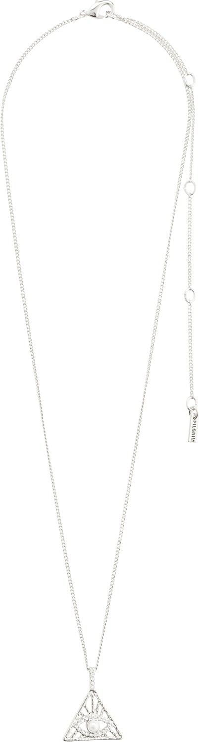 Se Pilgrim Focus Recycled Necklace Silverplated one size - Halskæder Med Vedhæng hos Magasin ved Magasin