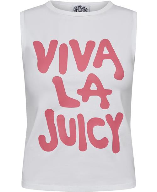 Se Juicy Couture Viva LA Juicy Tank Kvinde White Toppe Str L - hos Magasin ved Magasin