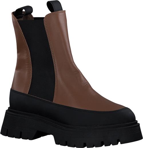 Se Tamaris 11-25461-29 Kvinde Cognac/black Chelsea Boots Str 39 - hos Magasin ved Magasin