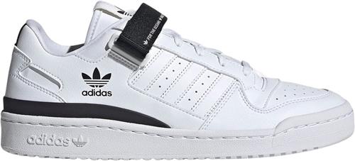 Se adidas Forum low Mand White Sneakers Str 48 2/3 - Læder hos Magasin ved Magasin