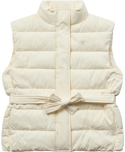 Se Calvin Klein Belted Puffer Vest Str 14 år - Yab Veste hos Magasin ved Magasin