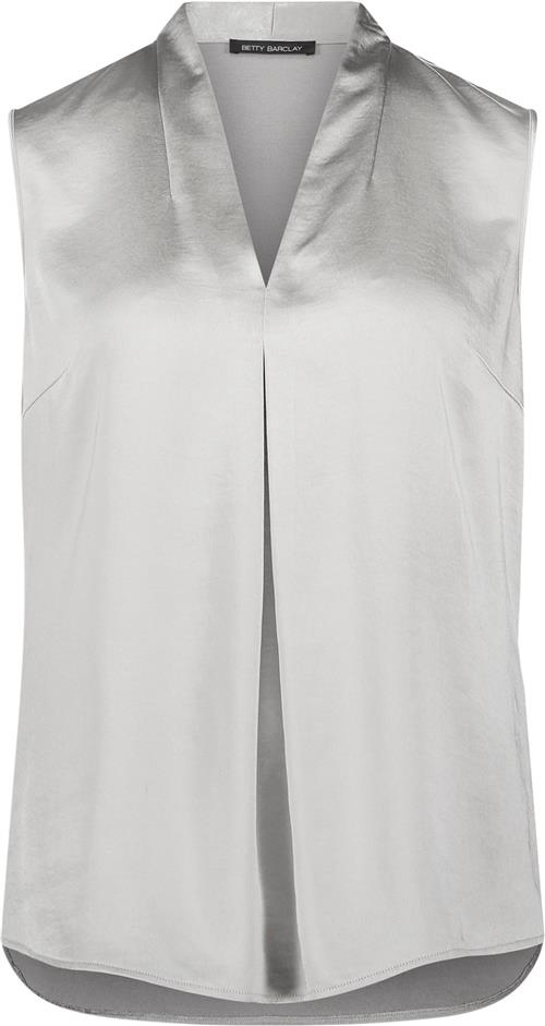 Betty Barclay Bluse Kurz Ohne A Kvinde Light Stone Toppe Str 46 - hos Magasin