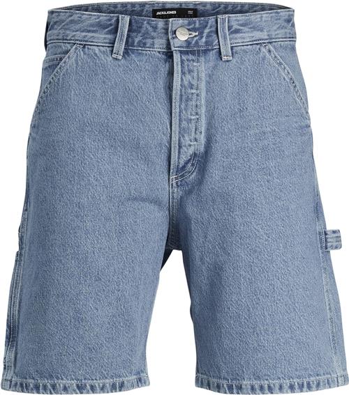 Jack & Jones Jjitony Jjcarpenter Shorts SBD 491 Mand Blue Denim Shorts Loose Fit Str L - Bomuld hos Magasin