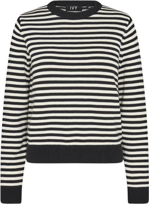 Se IVY Copenhagen Ivyskylar Knit Kvinde Deep Navy Blue Sweaters Str 40 - hos Magasin ved Magasin