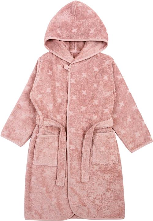 Se Müsli by Green Cotton Bathrobe Str 116/122 - Rose Sugar Morgenkåber Bomuld hos Magasin ved Magasin