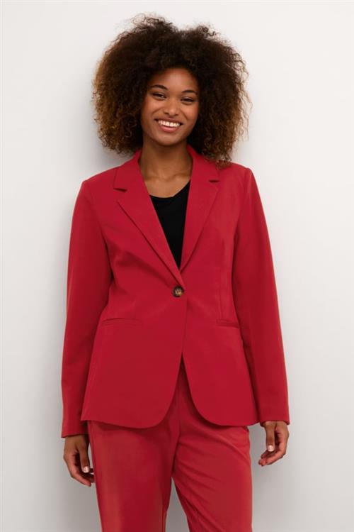 Se Kaffe Kasakura Blazer Kvinde Sun-dried Tomato Blazere Str 44 - hos Magasin ved Magasin