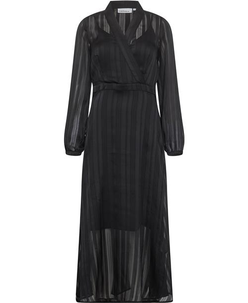 Karen by Simonsen Faxkb Dress Kvinde Meteorite Maxi Kjoler Str 42 - hos Magasin