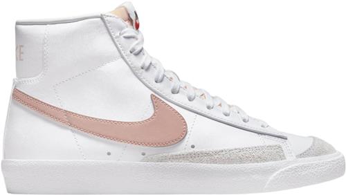 Se Nike Blazer mid '77 Kvinde White/pink Oxford-black-summit Sneakers Str 39 - Læder hos Magasin ved Magasin