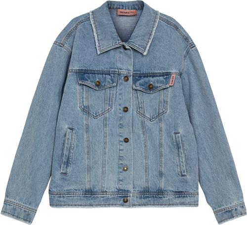 Designers Remix Girls G Miles Oversized Jacket Str 140 cm / 10 år - Light Denim Sommerjakker hos Magasin