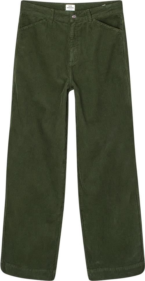 Mads Nørgaard - Copenhagen Mini Cord Cargo Pants Kvinde Grøn Cargo Bukser Str 42 - hos Magasin