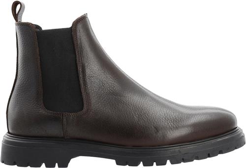 Bianco Biagil Chelsea Boot Tumbled Leather Kvinde Dark Brown Chelsea Boots Str 40 - hos Magasin