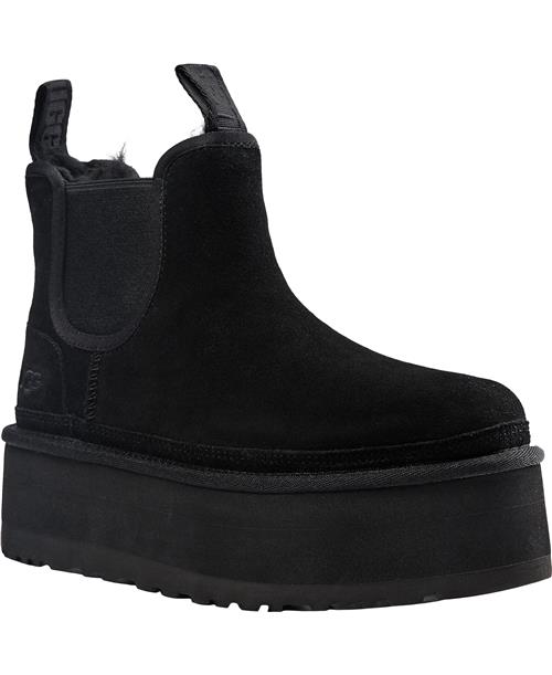 UGG W Neumel Platform Ch Kvinde Black Vinterstøvler Str 43 - hos Magasin