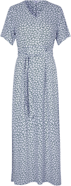 mbyM Semiram Kvinde Adita Print Blue Maxi Kjoler Str XS - hos Magasin