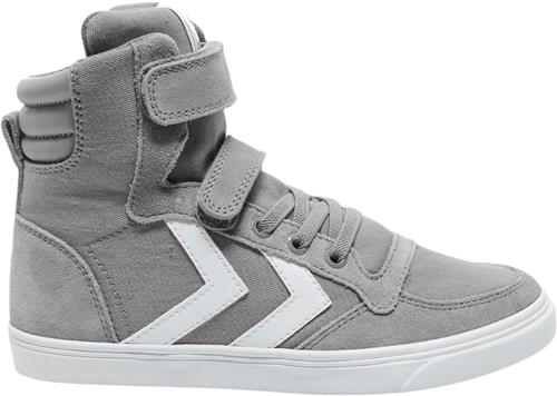 Hummel Slimmer Stadil High JR Grå Sneakers Str 30 - hos Magasin