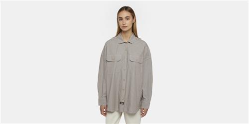 Se Dickies Florence Shirt W Mushroom Kvinde Mushroom Kortærmede T-shirts Str XL - hos Magasin ved Magasin