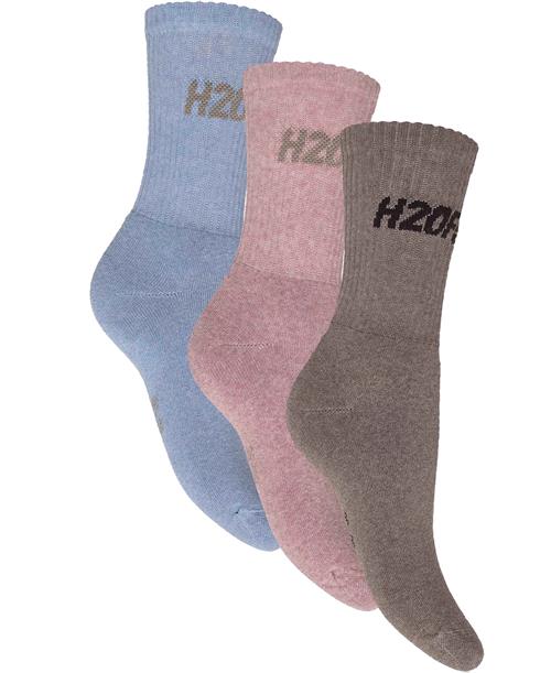 H2OFAGERHOLT Suck Socks 3pack Ankelstrømper Str 40/42 - Bomuld hos Magasin