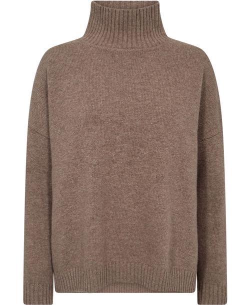 Weekend Max Mara Borgia Kvinde Grå Sweaters Str L - hos Magasin