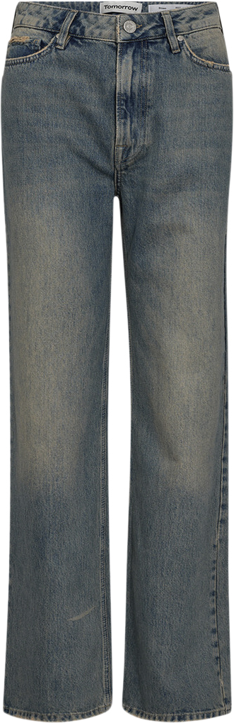 Tomorrow Trwbrown Jeans Wash Douglas Kvinde Denim Blue Straight Jeans Str 31 / 32 - Bomuld hos Magasin