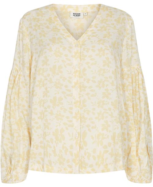 Magasin du Nord Collection Magasin Jacila 9S Kvinde Fruity Yellow Langærmede Bluser Str S