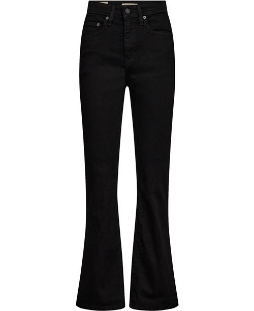 Se Levi's 725 High Rise Bootcut Midnight Kvinde Blacks Flared Jeans Str W32 / L30 - hos Magasin ved Magasin