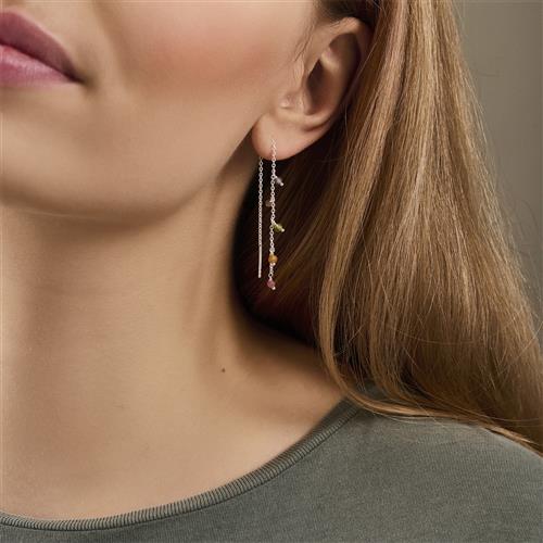 Pernille Corydon Jewellery Shade Earchains Length 10 cm ONE SIZE - Ørehænger hos Magasin