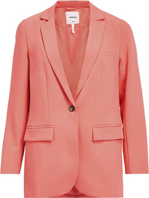 Object Objsigrid L/S Blazer Noos Kvinde Georgia Peach Blazere Str 42 - hos Magasin