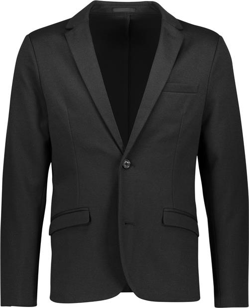 Se Lindbergh Knitted Blazer Mand Sort Blazere Str XS - hos Magasin ved Magasin