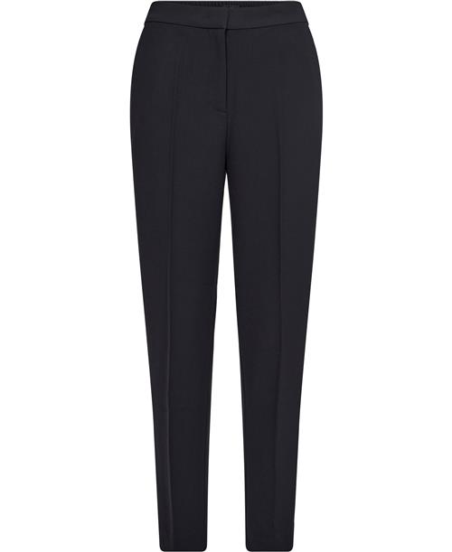 Soaked in Luxury Slnewtona Pants Kvinde Dark Navy Bukser Med Smalle Ben Regular Fit Str XXL - hos Magasin