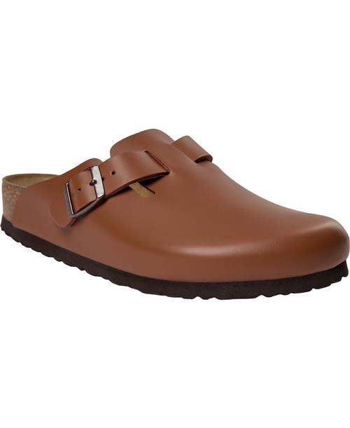 Se Birkenstock Boston NL Mand Ginger Brown Sandaler Str 43 - hos Magasin ved Magasin