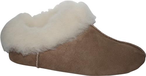 Royal Slippers Alaska Kvinde Tobacco Hjemmesko Str 39 - hos Magasin