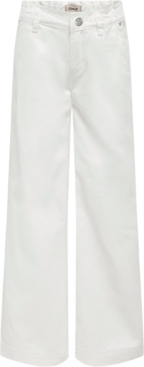 Se ONLY Kogcomet Wide DNM Guo020 Str 128 - White Jeans Denim hos Magasin ved Magasin