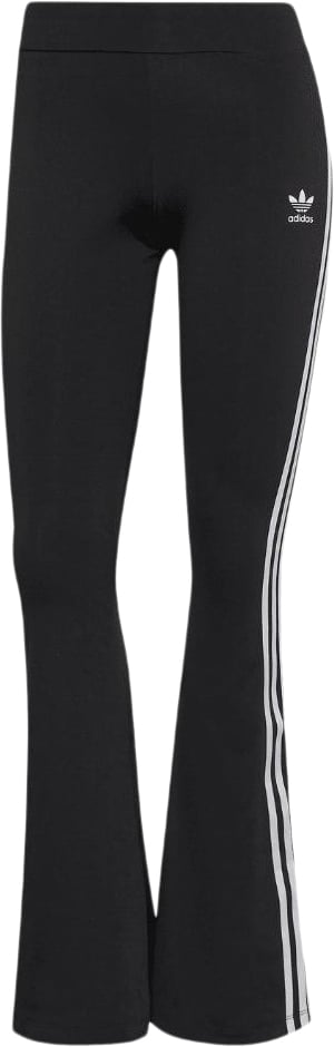 adidas Flared Leggings Kvinde Sort Flare Bukser Str 36 - Polyester hos Magasin