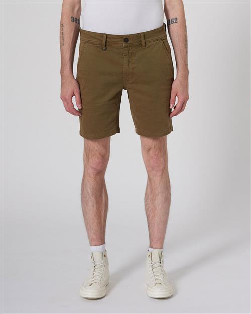 Neuw Denim Cody Workwear Short Copper Mand Brown Chino Shorts Str 29 - hos Magasin