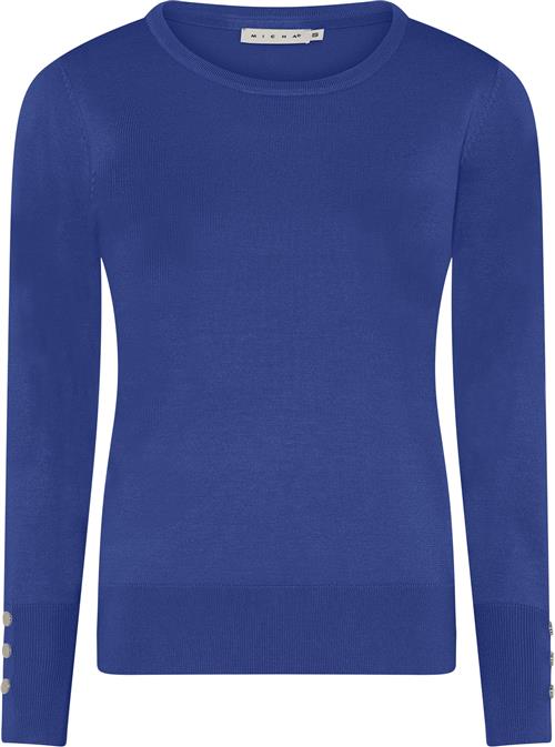 Micha BB Jumper_Bbspringviscoseknit Kvinde Regat Blue Sweaters Str XXL - hos Magasin